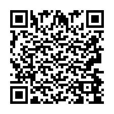 Código QR para número de teléfono +2693484025