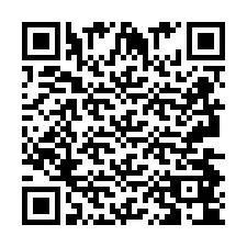 QR код за телефонен номер +2693484034