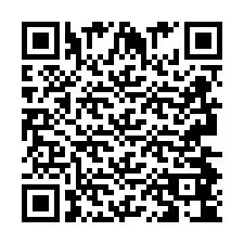 QR код за телефонен номер +2693484036