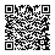 Codice QR per il numero di telefono +2693484042