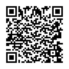 QR-koodi puhelinnumerolle +2693484050