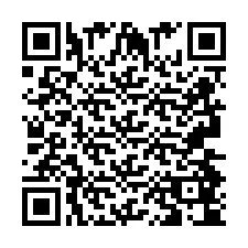 Código QR para número de telefone +2693484063