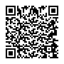 QR-koodi puhelinnumerolle +2693484086