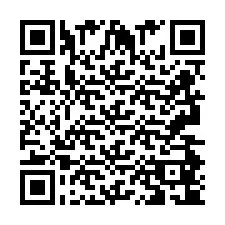 Código QR para número de teléfono +2693484109