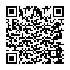 Codice QR per il numero di telefono +2693484298