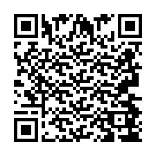 QR-code voor telefoonnummer +2693484333