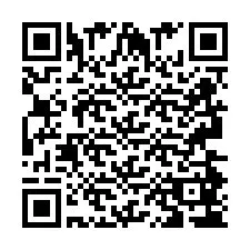 Codice QR per il numero di telefono +2693484342