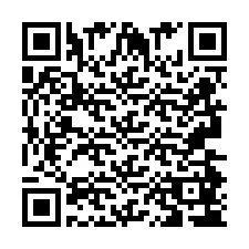 QR-code voor telefoonnummer +2693484343