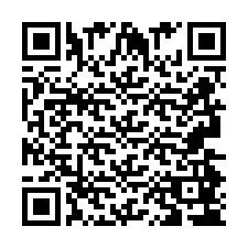 QR код за телефонен номер +2693484357