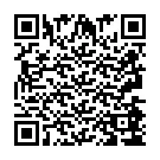 QR-koodi puhelinnumerolle +2693484390