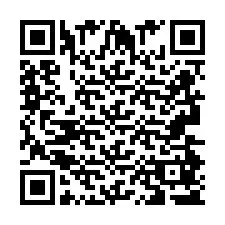 QR-code voor telefoonnummer +2693485347