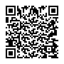 Kod QR dla numeru telefonu +2693485708