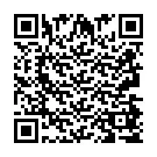 Código QR para número de telefone +2693485744