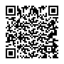 QR-code voor telefoonnummer +2693485803