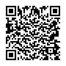 QR-koodi puhelinnumerolle +2693485807