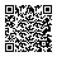 QR код за телефонен номер +2693485815