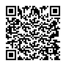 QR код за телефонен номер +2693485868