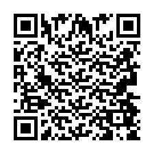 Codice QR per il numero di telefono +2693485877