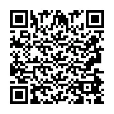 Codice QR per il numero di telefono +2693485905