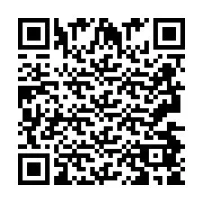 Codice QR per il numero di telefono +2693485931