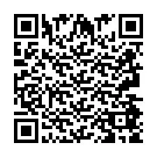 QR-code voor telefoonnummer +2693485998