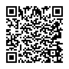 Código QR para número de teléfono +2693486008