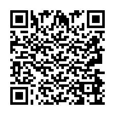 Codice QR per il numero di telefono +2693486014