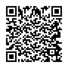 QR код за телефонен номер +2693486036