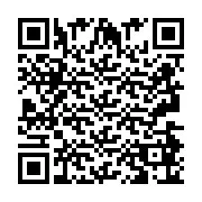 QR код за телефонен номер +2693486040