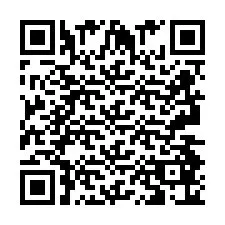 QR код за телефонен номер +2693486068