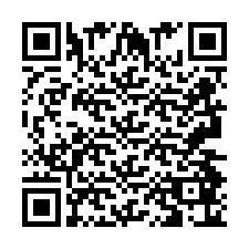 Codice QR per il numero di telefono +2693486069