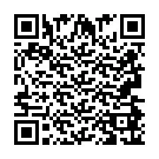 Codice QR per il numero di telefono +2693486107