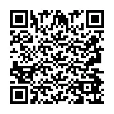 QR-code voor telefoonnummer +2693486138