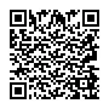 QR код за телефонен номер +2693486148