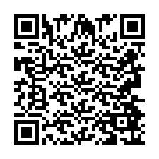 QR-code voor telefoonnummer +2693486176