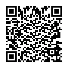 Código QR para número de teléfono +2693486180