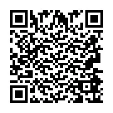 QR-code voor telefoonnummer +2693486197