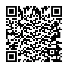 QR код за телефонен номер +2693486303