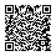 QR код за телефонен номер +2693486433