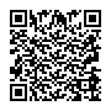 Codice QR per il numero di telefono +2693486580