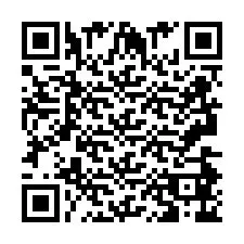 Codice QR per il numero di telefono +2693486601