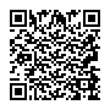 Codice QR per il numero di telefono +2693486615