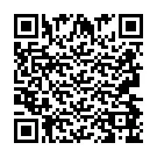 QR-code voor telefoonnummer +2693486623