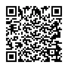 QR код за телефонен номер +2693486708