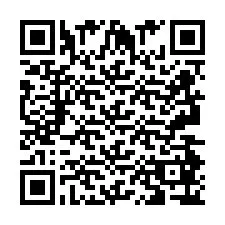 Codice QR per il numero di telefono +2693486748