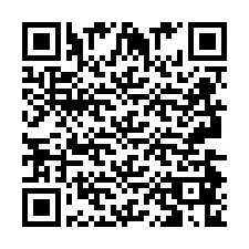 Codice QR per il numero di telefono +2693486814