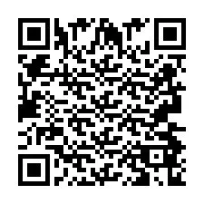 Código QR para número de telefone +2693486833