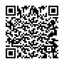 QR код за телефонен номер +2693486838