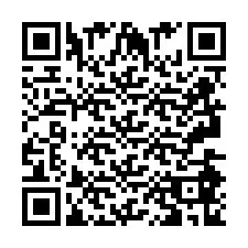 Codice QR per il numero di telefono +2693486980