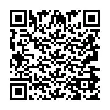 QR Code สำหรับหมายเลขโทรศัพท์ +2693487008